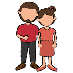 parent couple avatars characters