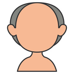 young man shirtless avatar character