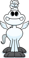 Angry Cartoon Pegasus