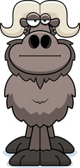 Cartoon Ox Bored