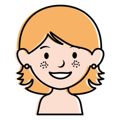 beautiful woman shirtless avatar character