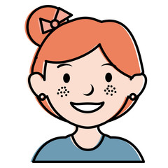 beautiful woman avatar character