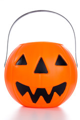 Happy Halloween plastic Pumpkin