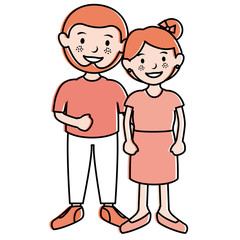 parent couple avatars characters