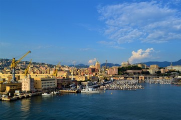 Fototapeta na wymiar Genua in Italien