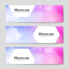 Naklejka premium Abstract vector layout background set. For art template design, list, front page, mockup brochure theme style, banner, idea, cover, booklet, print, flyer, book, blank, card, ad, sign, sheet,, a4.