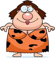 Cavewoman Smiling