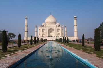 Naklejka premium Nordindien - Agra - Taj Mahal