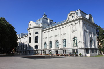 Fototapeta na wymiar Latvian National Museum Of Art in Riga, Latvia