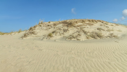 Fototapeta na wymiar Sand Dune in blue sky