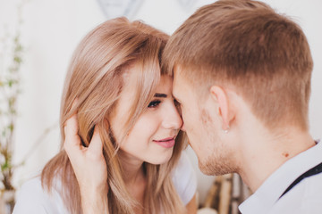 guy girl in the studio love story