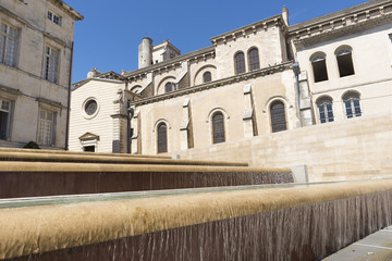 The city of Nimes in the south of France