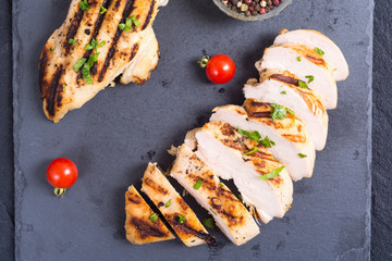 Grilled chicken breast