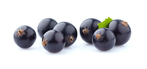 Blackcurrant with leaf © Dionisvera