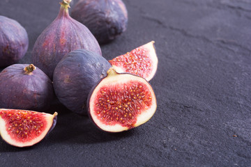 Ripe sweet figs