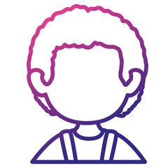 cute little boy avatar character