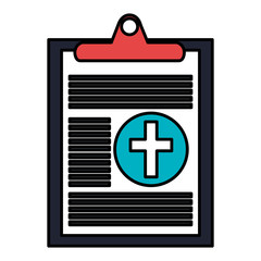 Obraz premium medical order isolated icon