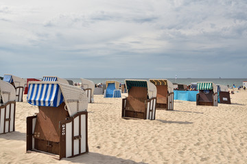 Strandkörbe an der Ostsee 