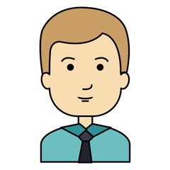 elegant businessman avatar character