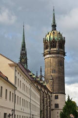 Obraz premium Schlosskirche in Lutherstadt Wittenberg