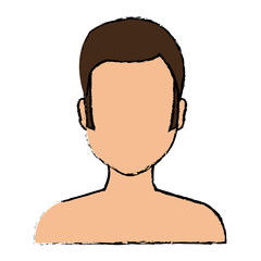 young man shirtless avatar character