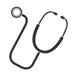 stethoscope medical isolated icon