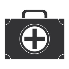 medical kit isolated icon