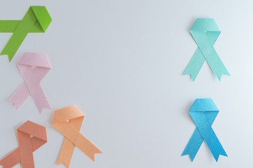 lymphoma colon prostate uterine breast ribbons