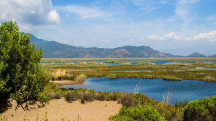 Obraz premium The incredible mediterranean coast of Turkey. South Turkey