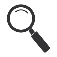 magnifying glass isolated icon
