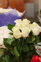 Flower bouquet on celebration event.