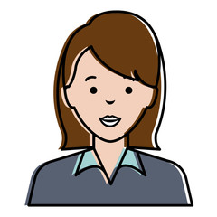 beautiful woman avatar character