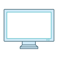 computer display isolated icon