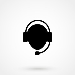 Call center vector icon