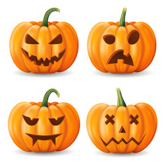 Halloween background, pumpkin.Greeting card for party and sale. Autumn holidays. Vector illustration EPS10.