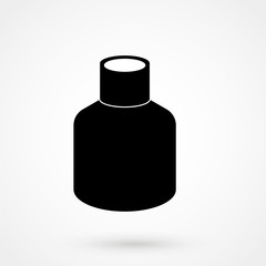 pills bottle icon. Health Care Vector illustration