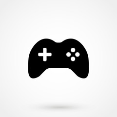Game controller icon . Vector illustration