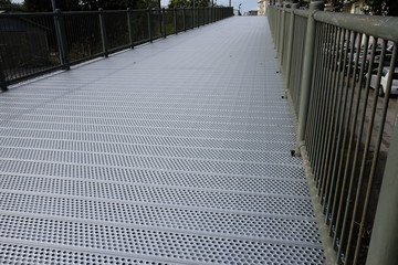 steel structures for pedestrian bridge