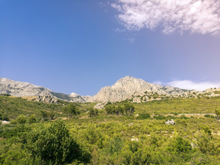 Biokovo Mountain View
