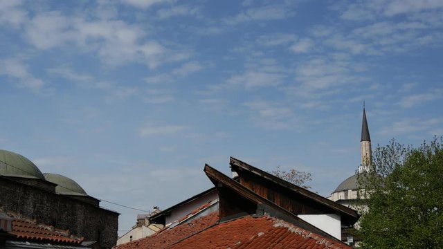 The gazi husrev-beg mosque in Sarajevo Bosnia and Herzegovina