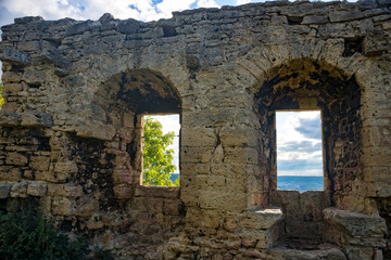 Fototapeta premium Kunitzburg near Jena in Thuringia