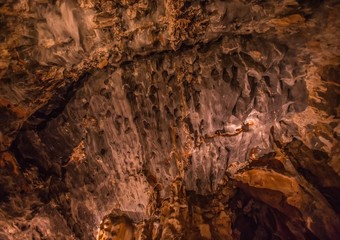 Flowstones in the famous Cango Caves in South Africa