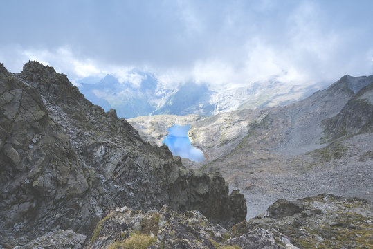 Sentiero dei Fiori in Adamello park, Brescia province, Europe, Lombardy district.