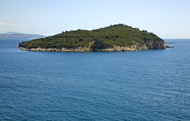 Naklejka premium Landscape near Dubrovnik. Croatia