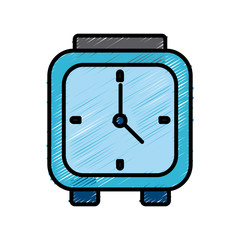 Wall clock isolated icon vector illustration graphic design