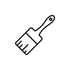 thin line brush icon