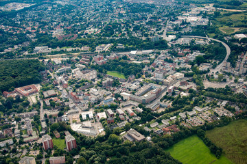 Germany from above - Hamburg, Elmshorn, Norderstedt and Hamburg