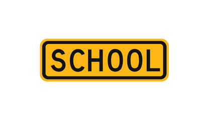 School sign 