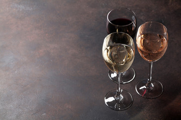 Wine glasses