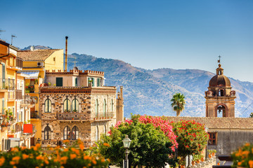 Views of Taormina - obrazy, fototapety, plakaty